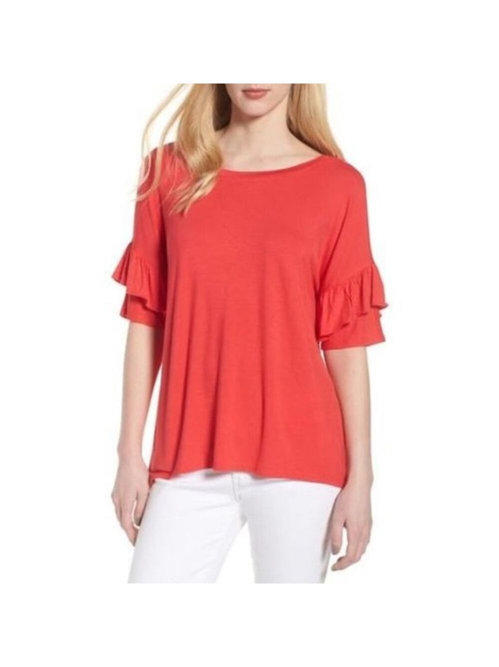 Chelsea28 Ruffle Sleeve Tee